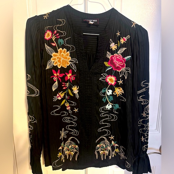 Johnny Was Tops - Johnny Was Blouse- like new- size XS